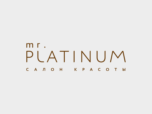 Логотип и фирстиль салона красоты Mr.Platinum