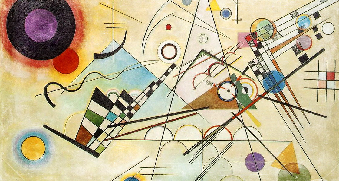 Цветовая работа Vasily Kandinsky motion graphic