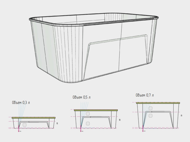 Дизайн контейнеров для Стандарт Пластик Групп