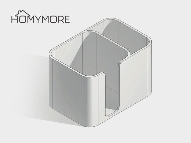 Проект органайзера палочек и дисков HomyMore