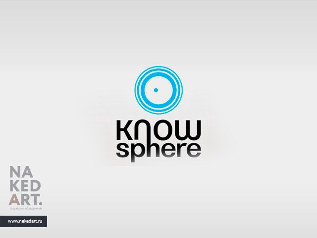 Логотип научной организации «KnowSphere» пример