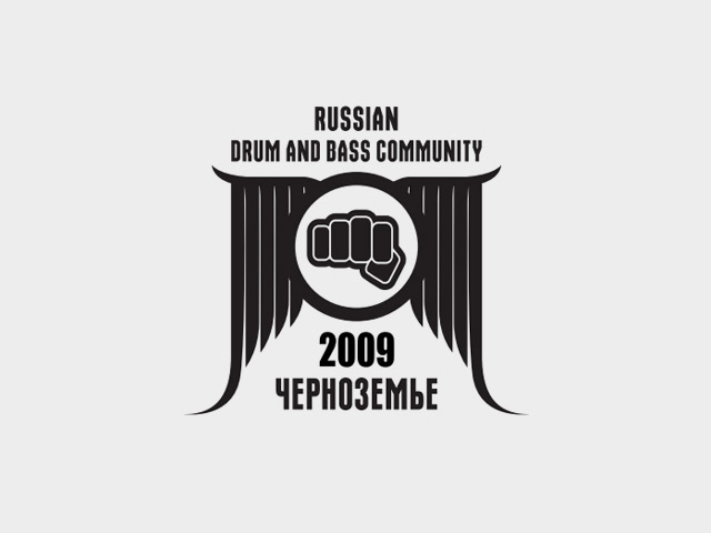 Фирменный стиль фестиваля Russia DnB Community