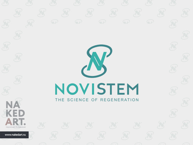 Логотип фармацевтической компании «NoviStem» пример