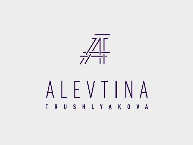 Рестайлинг логотипа для Алевтины Трушляковой