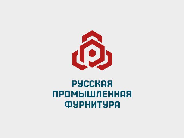 Логотип фирмы «Русская промышленная фурнитура»